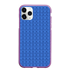 Чехол iPhone 11 Pro матовый Конь БоДжек Свитер, цвет: 3D-фиолетовый