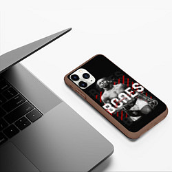 Чехол iPhone 11 Pro матовый Bones Jones, цвет: 3D-коричневый — фото 2