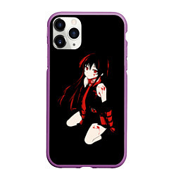 Чехол iPhone 11 Pro матовый Anime Girl