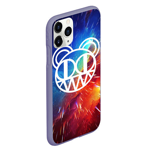 Чехол iPhone 11 Pro матовый Radiohead / 3D-Серый – фото 2
