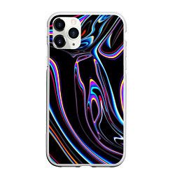 Чехол iPhone 11 Pro матовый Отражение, цвет: 3D-белый