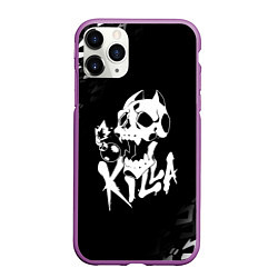 Чехол iPhone 11 Pro матовый KILLER QUEEN, цвет: 3D-фиолетовый