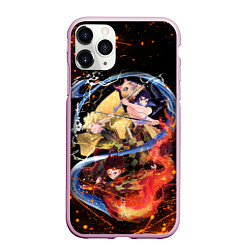 Чехол iPhone 11 Pro матовый KIMETSU NO YAIBA