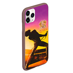 Чехол iPhone 11 Pro матовый Queen, цвет: 3D-коричневый — фото 2