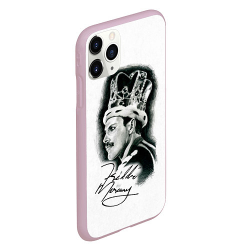 Чехол iPhone 11 Pro матовый Queen / 3D-Розовый – фото 2