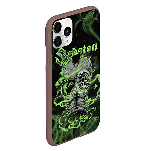 Чехол iPhone 11 Pro матовый Toxic Sabaton / 3D-Коричневый – фото 2