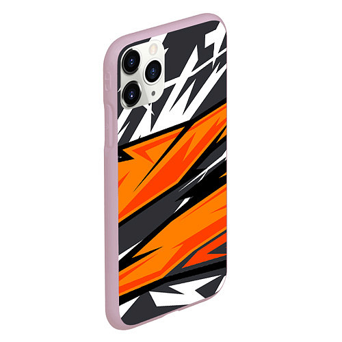 Чехол iPhone 11 Pro матовый Bona Fide Одежда для фитнеса / 3D-Розовый – фото 2
