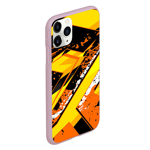 Чехол iPhone 11 Pro матовый Bona Fide / 3D-Розовый – фото 2