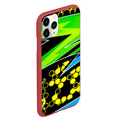 Чехол iPhone 11 Pro матовый Bona Fide, цвет: 3D-красный — фото 2