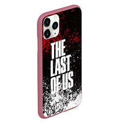 Чехол iPhone 11 Pro матовый THE LAST OF US, цвет: 3D-малиновый — фото 2