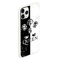 Чехол iPhone 11 Pro матовый QUEEN, цвет: 3D-белый — фото 2