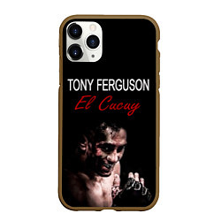 Чехол iPhone 11 Pro матовый EL CUCUY, цвет: 3D-коричневый