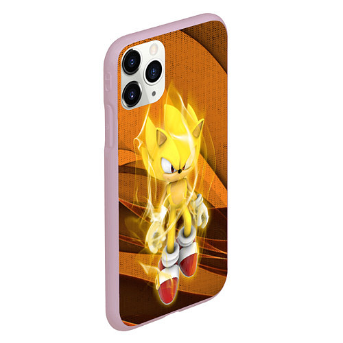 Чехол iPhone 11 Pro матовый Sonic / 3D-Розовый – фото 2