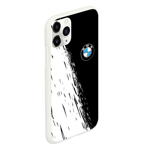 Чехол iPhone 11 Pro матовый BMW / 3D-Белый – фото 2