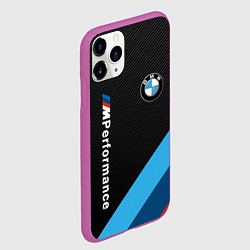 Чехол iPhone 11 Pro матовый BMW M PERFORMANCE, цвет: 3D-фиолетовый — фото 2