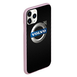 Чехол iPhone 11 Pro матовый VOLVO, цвет: 3D-розовый — фото 2