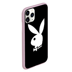 Чехол iPhone 11 Pro матовый PLAYBOY, цвет: 3D-розовый — фото 2