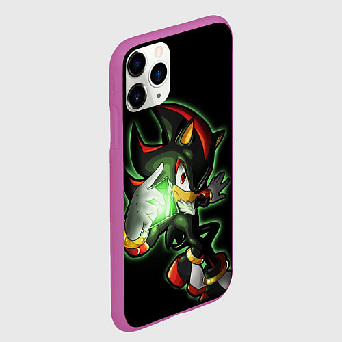 Чехол iPhone 11 Pro матовый SHADOW / 3D-Фиолетовый – фото 2