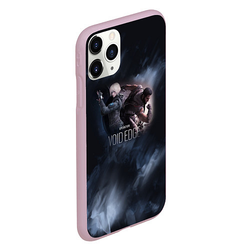 Чехол iPhone 11 Pro матовый Void Edge / 3D-Розовый – фото 2