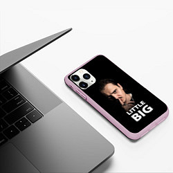 Чехол iPhone 11 Pro матовый Little Big: Илья Прусикин, цвет: 3D-розовый — фото 2