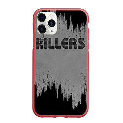Чехол iPhone 11 Pro матовый The Killers Logo, цвет: 3D-красный