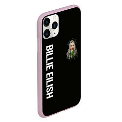 Чехол iPhone 11 Pro матовый BILLIE EILISH, цвет: 3D-розовый — фото 2