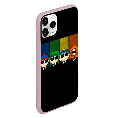 Чехол iPhone 11 Pro матовый South Park / 3D-Розовый – фото 2