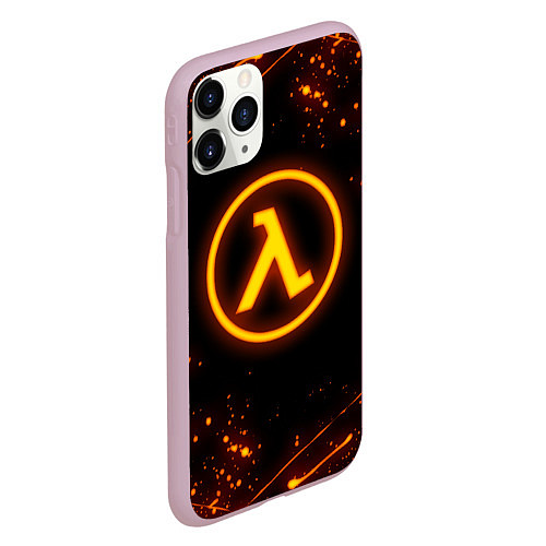 Чехол iPhone 11 Pro матовый HALF-LIFE 3 / 3D-Розовый – фото 2