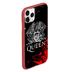 Чехол iPhone 11 Pro матовый QUEEN, цвет: 3D-красный — фото 2