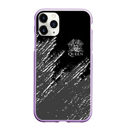 Чехол iPhone 11 Pro матовый QUEEN, цвет: 3D-сиреневый