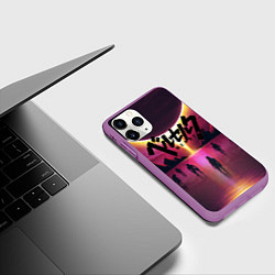 Чехол iPhone 11 Pro матовый BERSERK, цвет: 3D-фиолетовый — фото 2