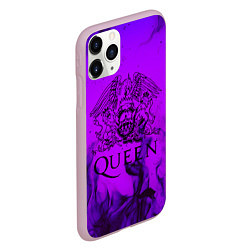 Чехол iPhone 11 Pro матовый QUEEN, цвет: 3D-розовый — фото 2