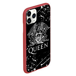 Чехол iPhone 11 Pro матовый QUEEN, цвет: 3D-красный — фото 2