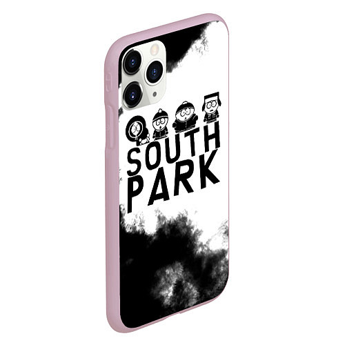 Чехол iPhone 11 Pro матовый South Park / 3D-Розовый – фото 2