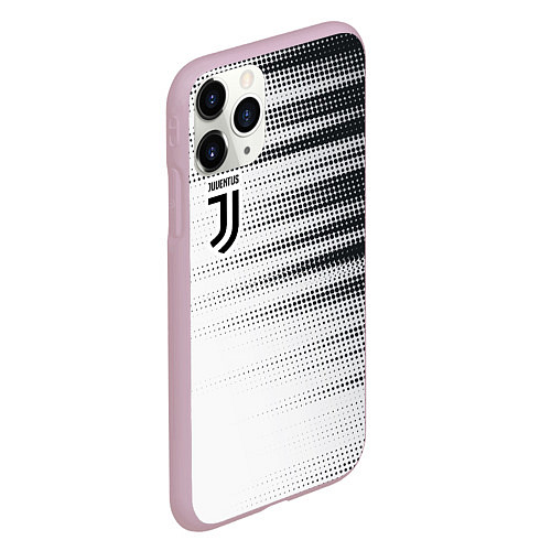 Чехол iPhone 11 Pro матовый Форма Ювентуса / 3D-Розовый – фото 2