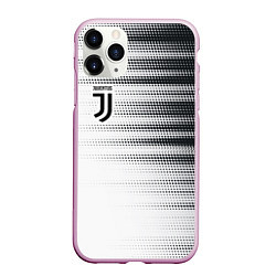 Чехол iPhone 11 Pro матовый Форма Ювентуса, цвет: 3D-розовый