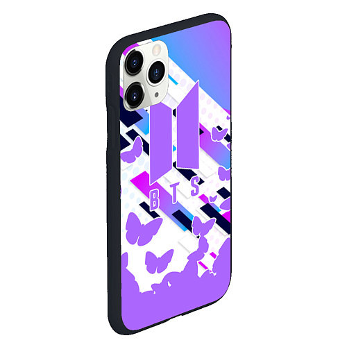 Чехол iPhone 11 Pro матовый BTS / 3D-Черный – фото 2