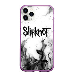 Чехол iPhone 11 Pro матовый SLIPKNOT, цвет: 3D-фиолетовый