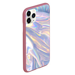 Чехол iPhone 11 Pro матовый Фольга, цвет: 3D-малиновый — фото 2