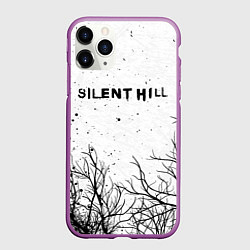 Чехол iPhone 11 Pro матовый SILENT HILL, цвет: 3D-фиолетовый