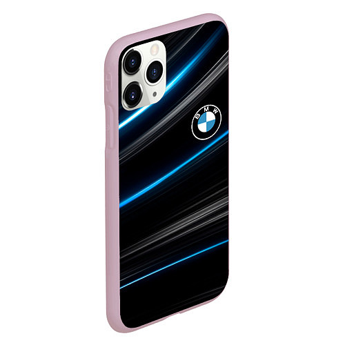 Чехол iPhone 11 Pro матовый BMW / 3D-Розовый – фото 2