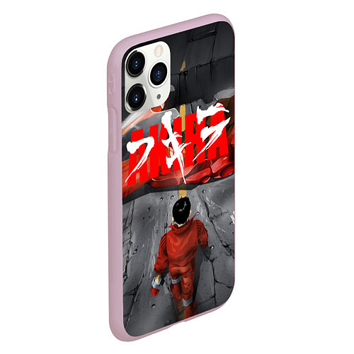 Чехол iPhone 11 Pro матовый AKIRA / 3D-Розовый – фото 2
