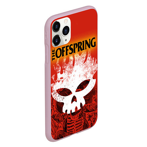 Чехол iPhone 11 Pro матовый The Offspring / 3D-Розовый – фото 2