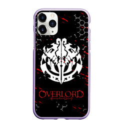 Чехол iPhone 11 Pro матовый OVERLORD, цвет: 3D-светло-сиреневый