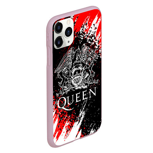 Чехол iPhone 11 Pro матовый QUEEN / 3D-Розовый – фото 2