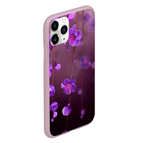 Чехол iPhone 11 Pro матовый Весна 2020 / 3D-Розовый – фото 2