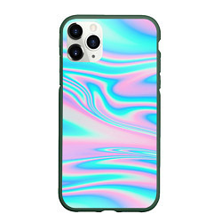 Чехол iPhone 11 Pro матовый WAVES