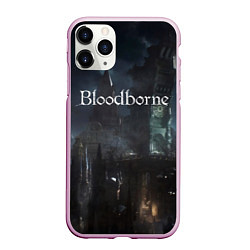 Чехол iPhone 11 Pro матовый Bloodborne, цвет: 3D-розовый