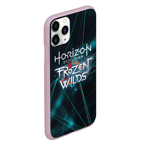 Чехол iPhone 11 Pro матовый Horizon Zero Dawn / 3D-Розовый – фото 2