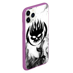 Чехол iPhone 11 Pro матовый THE OFFSPRING, цвет: 3D-фиолетовый — фото 2